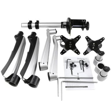 StarTech.com Desk-Mount Dual Monitor Arm - Full Motion Articulating - Premium - For up to 30" (19.8lb/9kg) Displays - TAA view 14