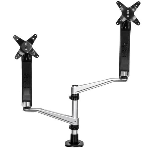 StarTech.com Desk-Mount Dual Monitor Arm - Full Motion Articulating - Premium - For up to 30" (19.8lb/9kg) Displays - TAA