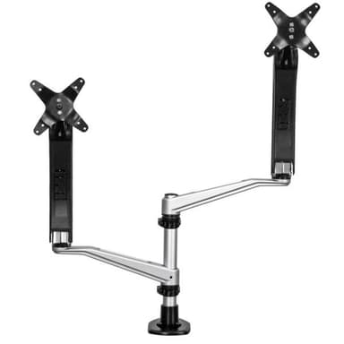 StarTech.com Desk-Mount Dual Monitor Arm - Full Motion Articulating - Premium - For up to 30" (19.8lb/9kg) Displays - TAA view 2