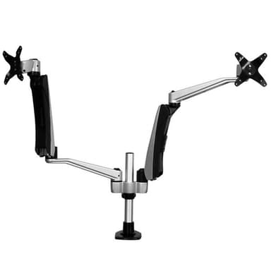 StarTech.com Desk-Mount Dual Monitor Arm - Full Motion Articulating - Premium - For up to 30" (19.8lb/9kg) Displays - TAA view 6