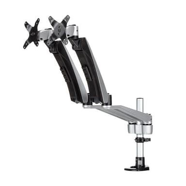 StarTech.com Desk-Mount Dual Monitor Arm - Full Motion Articulating - Premium - For up to 30" (19.8lb/9kg) Displays - TAA view 1