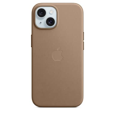 Apple iPhone 15 FineWoven Case with MagSafe - Taupe view 1