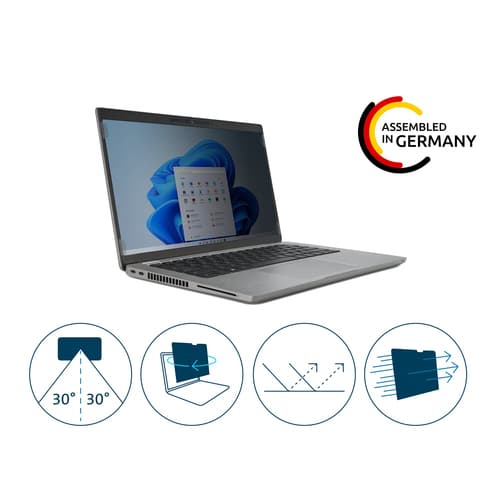 Kensington 2-way Removable Privacy Screen Filter for 14" Laptops 16:9