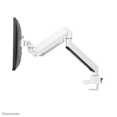 Neomounts NM-D775WHITEPLUS Monitor arm 10-49" - gas spring - Topfix - 180°-stop view 7