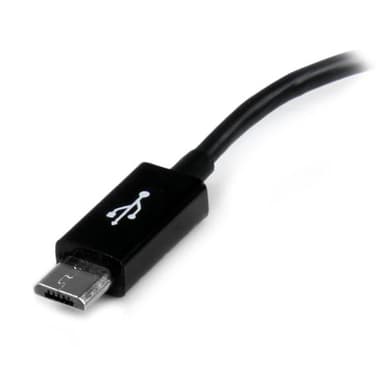 StarTech.com 5in Micro USB to USB OTG Host Adapter M/F view 3
