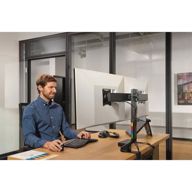 Kensington SmartFit Space-Saving Dual Monitor Arm view 23
