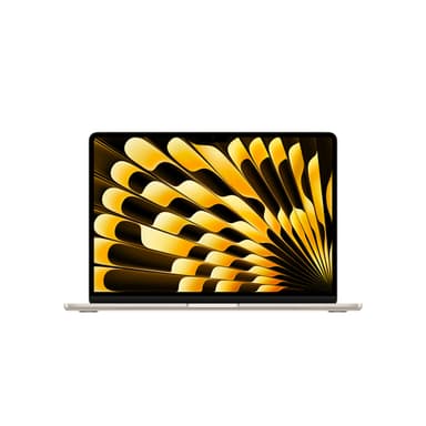 Apple MacBook Air 13-inch : M5 chip with 10‑core CPU and 10‑core GPU, 24GB, 1TB SSD - Starlight view 1