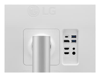 LG 27UP850K-W computer monitor 68.6 cm (27") 3840 x 2160 pixels 4K Ultra HD LED Silver, White view 7