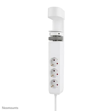 Neomounts DS22-840WH6 Desk socket with clamp and USB-C and USB-A ports - Quick charge view 1