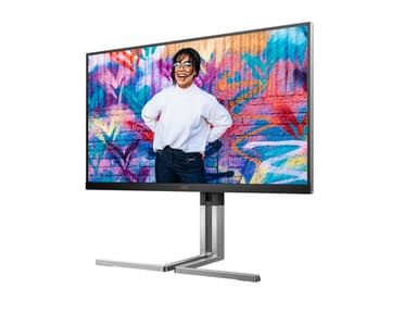 AOC Q27U3CV computer monitor 68.6 cm (27") 2560 x 1440 pixels Quad HD LCD Black view 4