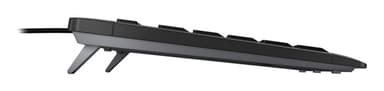 CHERRY STREAM keyboard Home/Office USB QWERTY Portuguese Black, Grey view 4