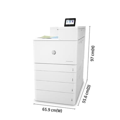 HP Color LaserJet Enterprise M856dn view 8