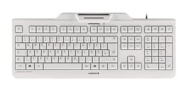 CHERRY KC 1000 SC keyboard USB Swiss Grey view 1
