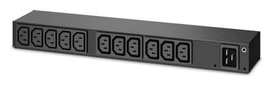 APC AP6020A power distribution unit (PDU) 13 AC outlet(s) 0U/1U Black view 2