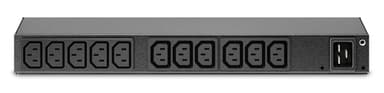 APC AP6020A power distribution unit (PDU) 13 AC outlet(s) 0U/1U Black view 3