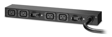 APC AP6032A power distribution unit (PDU) 4 AC outlet(s) 0U/1U Black view 1