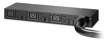 APC AP6038A power distribution unit (PDU) 3 AC outlet(s) 0U/1U Black view 1
