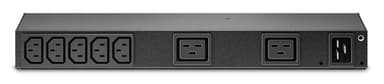APC AP6120A power distribution unit (PDU) 7 AC outlet(s) 0U/1U Black view 3