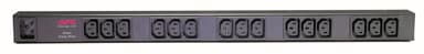 APC Basic Rack PDU AP9572 power distribution unit (PDU) 15 AC outlet(s) 0U Black view 2