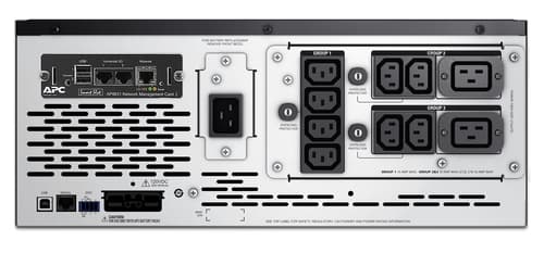 APC Smart-UPS X SMX2200HVNC - 2200VA, 8x C13 + 2x C19 outlet, USB, expandable runtime, short depth, NMC
