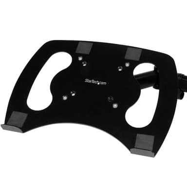StarTech.com Desk-Mount Monitor Arm with Laptop Stand - Full Motion - Articulating - For up to 27" (17.6lb/8kg) Displays view 4