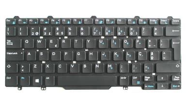 Origin Storage N/B KBD Shroud Lat E5470 US Dual Pointing 82 Key view 1