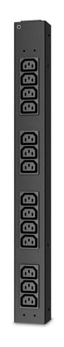 APC AP6003A power distribution unit (PDU) 14 AC outlet(s) 0U/2U Black view 1