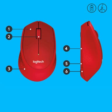 Logitech M330 SILENT PLUS view 1