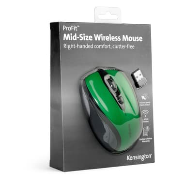 Kensington Pro Fit Mid-Size Wireless Mouse - Emerald Green view 7