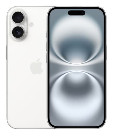 Apple iPhone 16 128GB White view 1