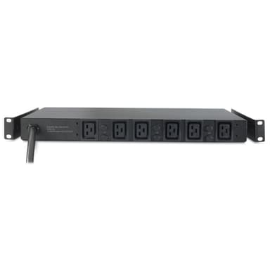 APC Rack PDU, Basic, 1U, 14.4kW, 208V, (6) C19 view 12