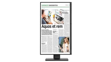Hannspree Hybri Monitor EB241CJB computer monitor 60.5 cm (23.8") 1920 x 1080 pixels Full HD LCD Black view 12