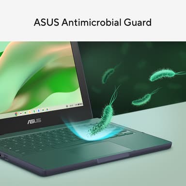 ASUS Chromebook CZ11 CZ1104CM2A-N00124 ARM Cortex 520 Laptop 29.5 cm (11.6") HD 4 GB LPDDR4x-SDRAM 64 GB eMMC Wi-Fi 6 (802.11ax) ChromeOS Grey view 8
