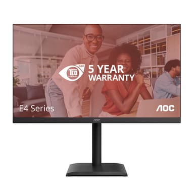AOC E4 U27E4CV computer monitor 68.6 cm (27") 3840 x 2160 pixels 4K Ultra HD LED Black view 1