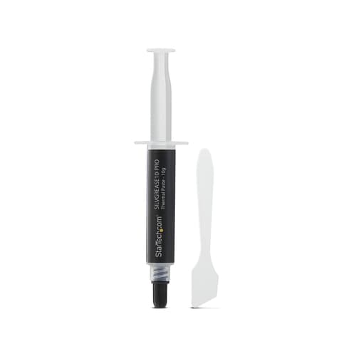 StarTech.com High-Performance Silicone Thermal Paste, 14.5W/m•K Conductivity, Grease Compound for CPUs, GPUs, and ICs, Improves Heat Dissipation in Computers