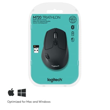 Logitech M720 Triathlon Mouse view 16