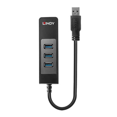 Lindy USB 3.0 Hub and Gigabit Ethernet Converter view 2