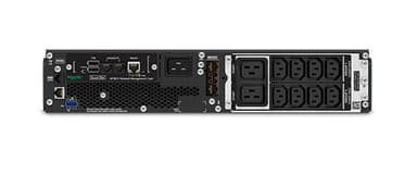 APC Smart-UPS On-Line SRT3000RMXLI-NC - 3000VA, 8x C13 & 2x C19, rackmount, NMC view 2