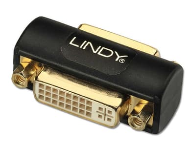 Lindy Premium DVI Coupler, Female to Female view 1
