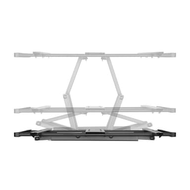 Manhattan Wall Mount for TV & Monitors (Full Motion), For screens 37" to 100", VESA compatibility: all between 200x200mm to 900x600mm - check the dimensions of the four mounting holes on back of screen to ensure it fits, Max 80kg, Black, Bracket, Lifetime Warranty view 12