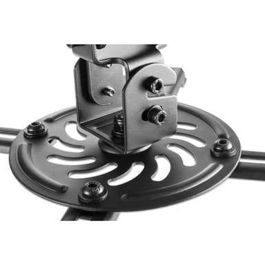 Manhattan Projector Mount, Ceiling, Universal, Tilt, Swivel & Rotate, Height: 15cm, Max 13.5kg, Black, Lifetime Warranty view 5