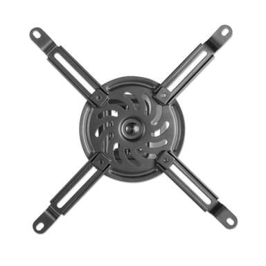 Manhattan Projector Mount, Ceiling, Universal, Tilt, Swivel & Rotate, Height: 15cm, Max 13.5kg, Black, Lifetime Warranty view 4