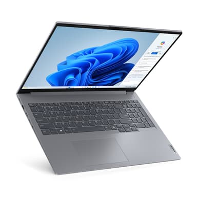 Lenovo ThinkBook 16 G7 ARP AMD Ryzen™ 7 7735HS Laptop 40.6 cm (16") WUXGA 16 GB DDR5-SDRAM 512 GB SSD Wi-Fi 6E (802.11ax) Windows 11 Pro Grey UK English view 8