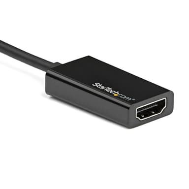 StarTech.com DisplayPort to HDMI Adapter - 4K 60Hz Active DP 1.4 to HDMI 2.0 Video Converter - DP to HDMI Monitor/TV/Display Cable Adapter Dongle - Latching DP Connector view 2