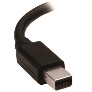 StarTech.com Mini DisplayPort to HDMI Adapter - Active mDP 1.4 to HDMI 2.0 Video Converter - 4K 60Hz - Mini DP or Thunderbolt 1/2 Mac/PC to HDMI Monitor/TV/Display - mDP to HDMI Dongle view 2