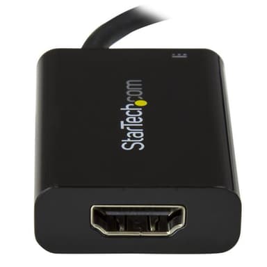 StarTech.com USB C to HDMI 2.0 Adapter with Power Delivery - 4K 60Hz USB Type-C to HDMI Display Video Converter - 60W PD Pass-Through Charging Port - Thunderbolt 3 Compatible - Black view 5