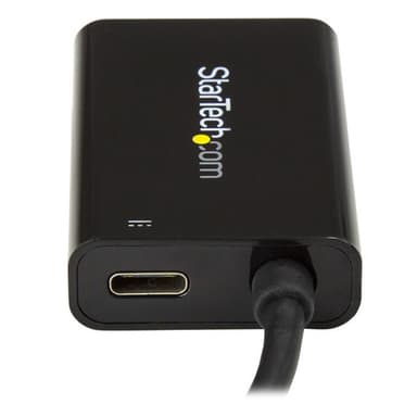 StarTech.com USB C to HDMI 2.0 Adapter with Power Delivery - 4K 60Hz USB Type-C to HDMI Display Video Converter - 60W PD Pass-Through Charging Port - Thunderbolt 3 Compatible - Black view 4