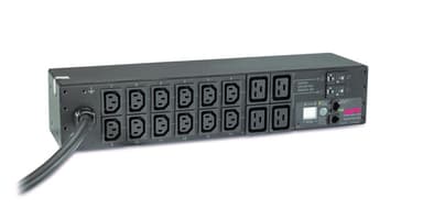 APC AP7822B power distribution unit (PDU) 16 AC outlet(s) 2U Black view 5