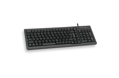 CHERRY XS G84-5200 COMPACT KEYBOARD, Corded, USB/PS2, Black, (QWERTY - UK) view 2