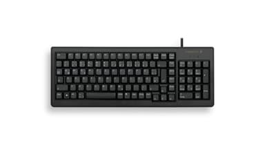 CHERRY XS G84-5200 COMPACT KEYBOARD, Corded, USB/PS2, Black, (QWERTY - UK) view 1